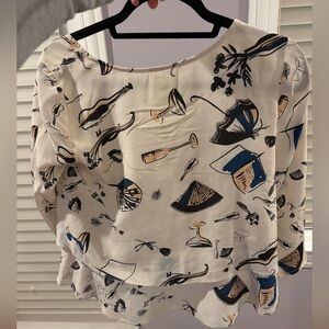 Printed Maeve Blouse